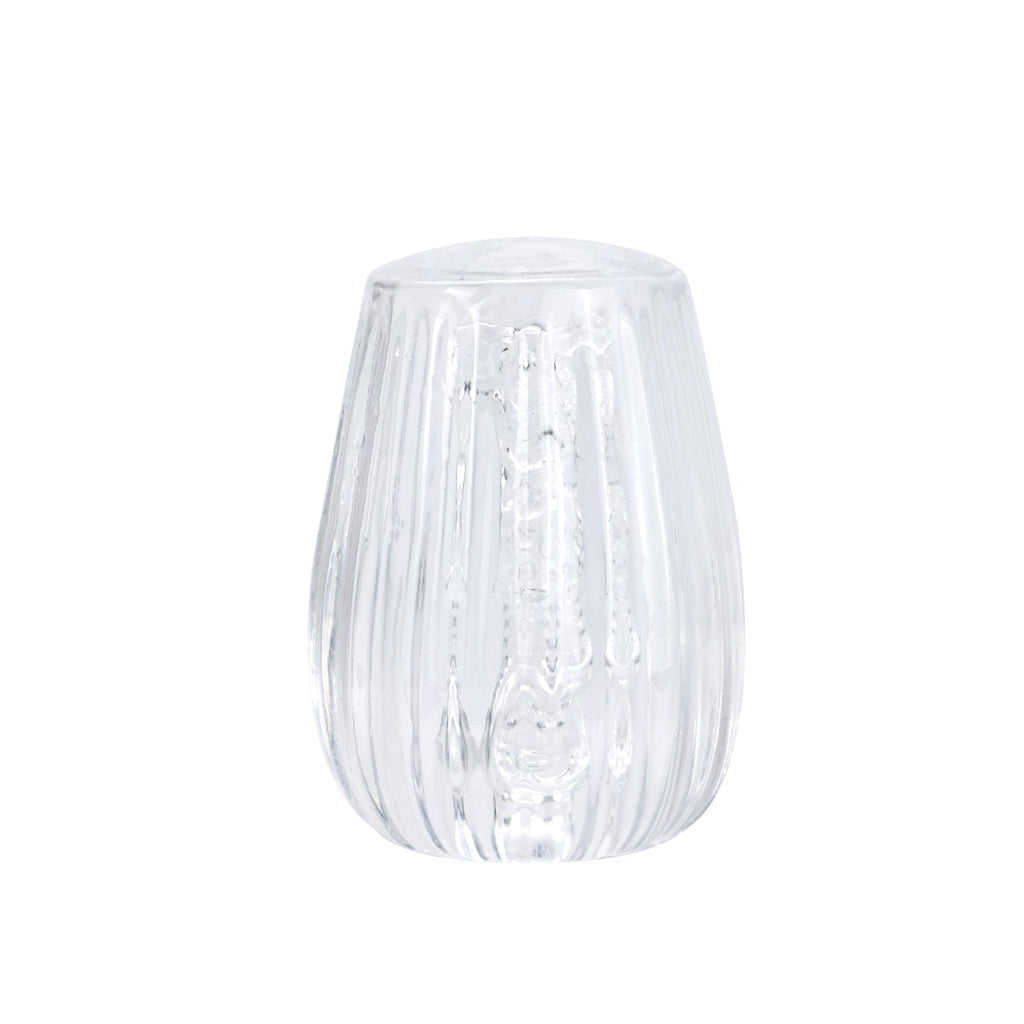 Clear & Milky White Soft Silicone Masturbator Cup - Tarisss Sex Toy Store