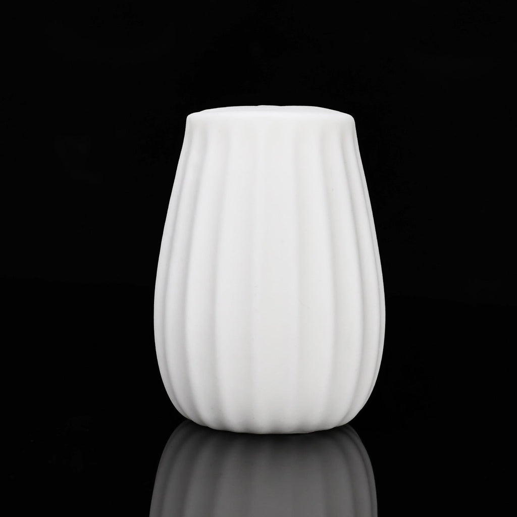 Clear & Milky White Soft Silicone Masturbator Cup - Tarisss Sex Toy Store