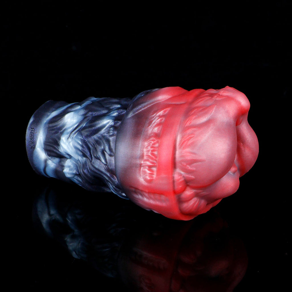 Multi-Texture Wolf Animal Pussy Stroker — Tight Snug Fit for Intense Solo Play