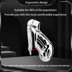 Cobra Metal Long Male Chastity Cage - Tarisss Sex Toy Store