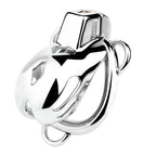 Cobra Metal Short Male Chastity Cage - Tarisss Sex Toy Store