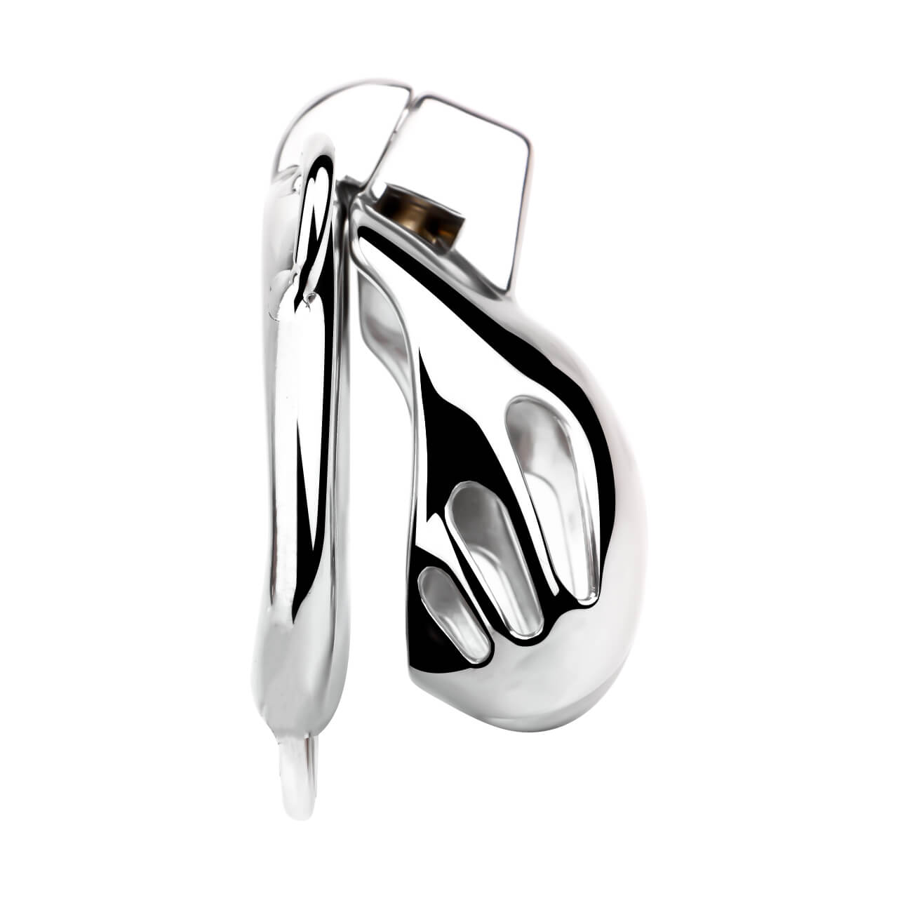 Cobra Metal Short Male Chastity Cage - Tarisss Sex Toy Store