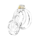 Soft Cobra Chastity Cage Set – Flexible Silicone Cobra Cage with 6 Rings & Lock System