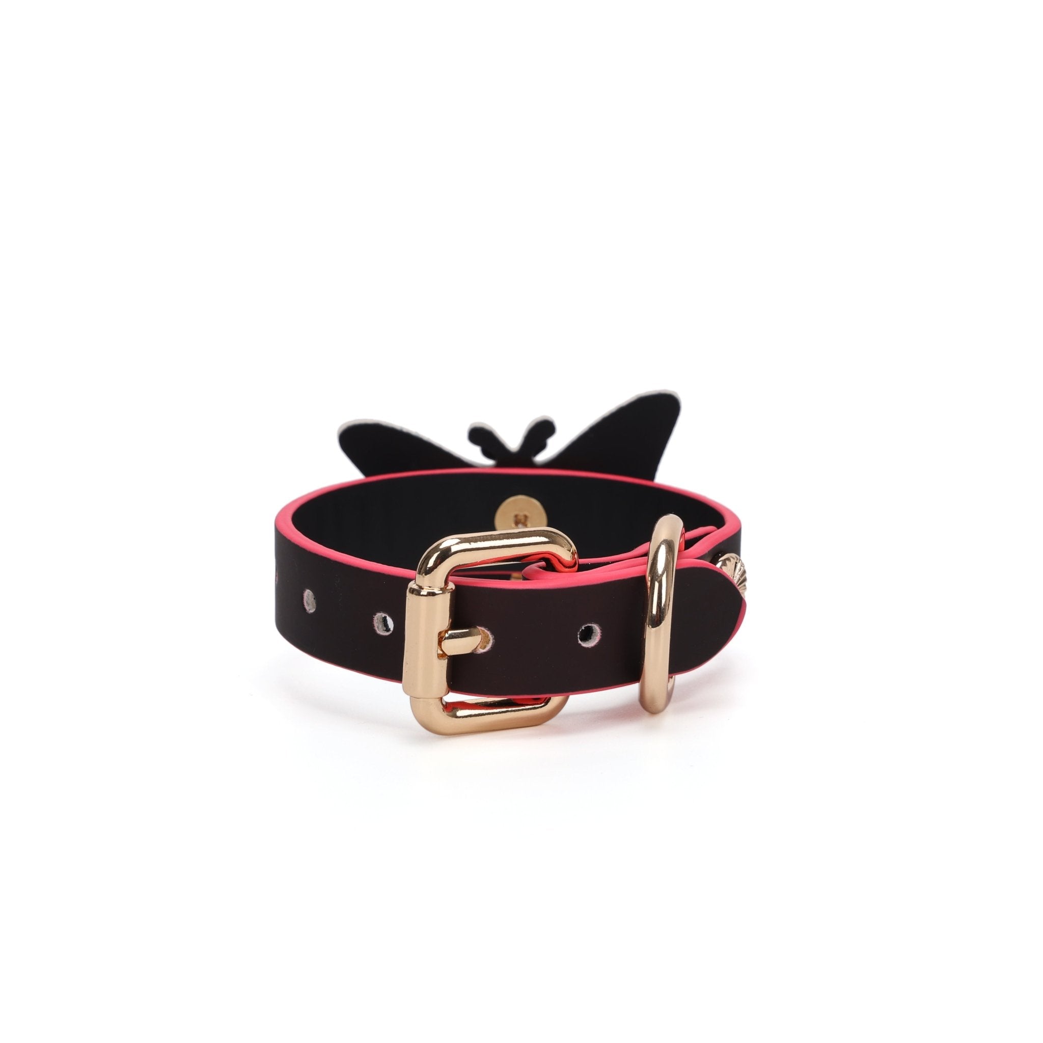 Color - Changing Thermal Butterfly Wrist Cuff with Chain - Tarisss Sex Toy Store