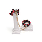 Color - Changing Thermal Butterfly Wrist Cuff with Chain - Tarisss Sex Toy Store