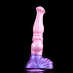 Colorful Animal - Inspired Fantasy Dildo with Suction Cup Base - Tarisss Sex Toy Store