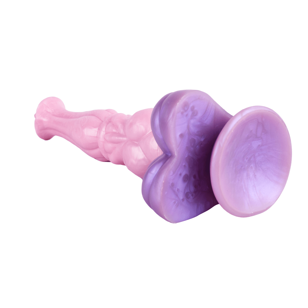 Colorful Animal - Inspired Fantasy Dildo with Suction Cup Base - Tarisss Sex Toy Store
