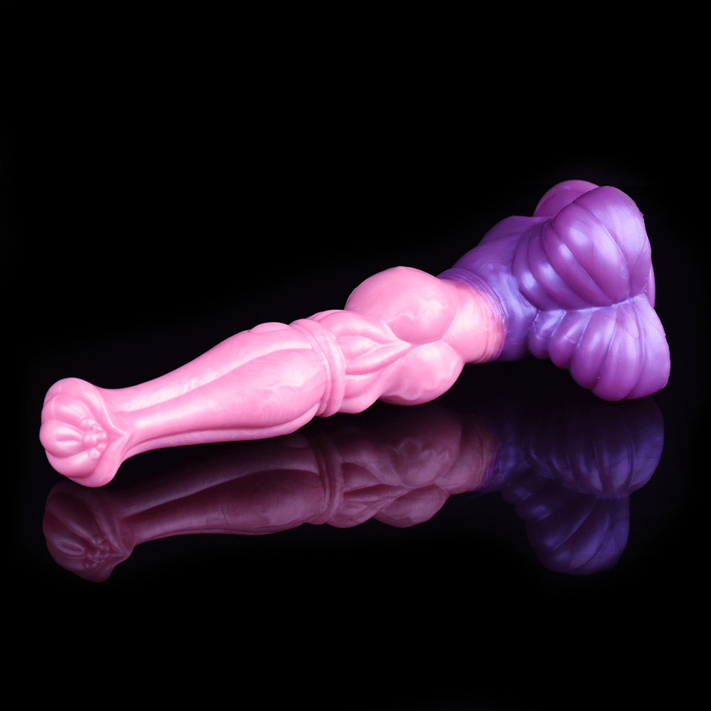 Colorful Animal - Inspired Fantasy Dildo with Suction Cup Base - Tarisss Sex Toy Store