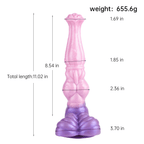 Colorful Animal - Inspired Fantasy Dildo with Suction Cup Base - Tarisss Sex Toy Store