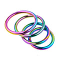 Colorful Metal Cock Ring - Tarisss Sex Toy Store