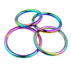 Colorful Metal Cock Ring - Tarisss Sex Toy Store