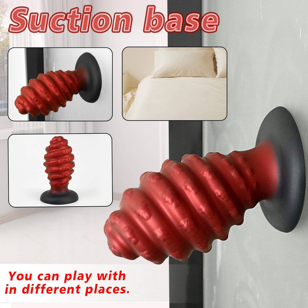 Conch Huge Screw Butt Plug - Tarisss Sex Toy Store