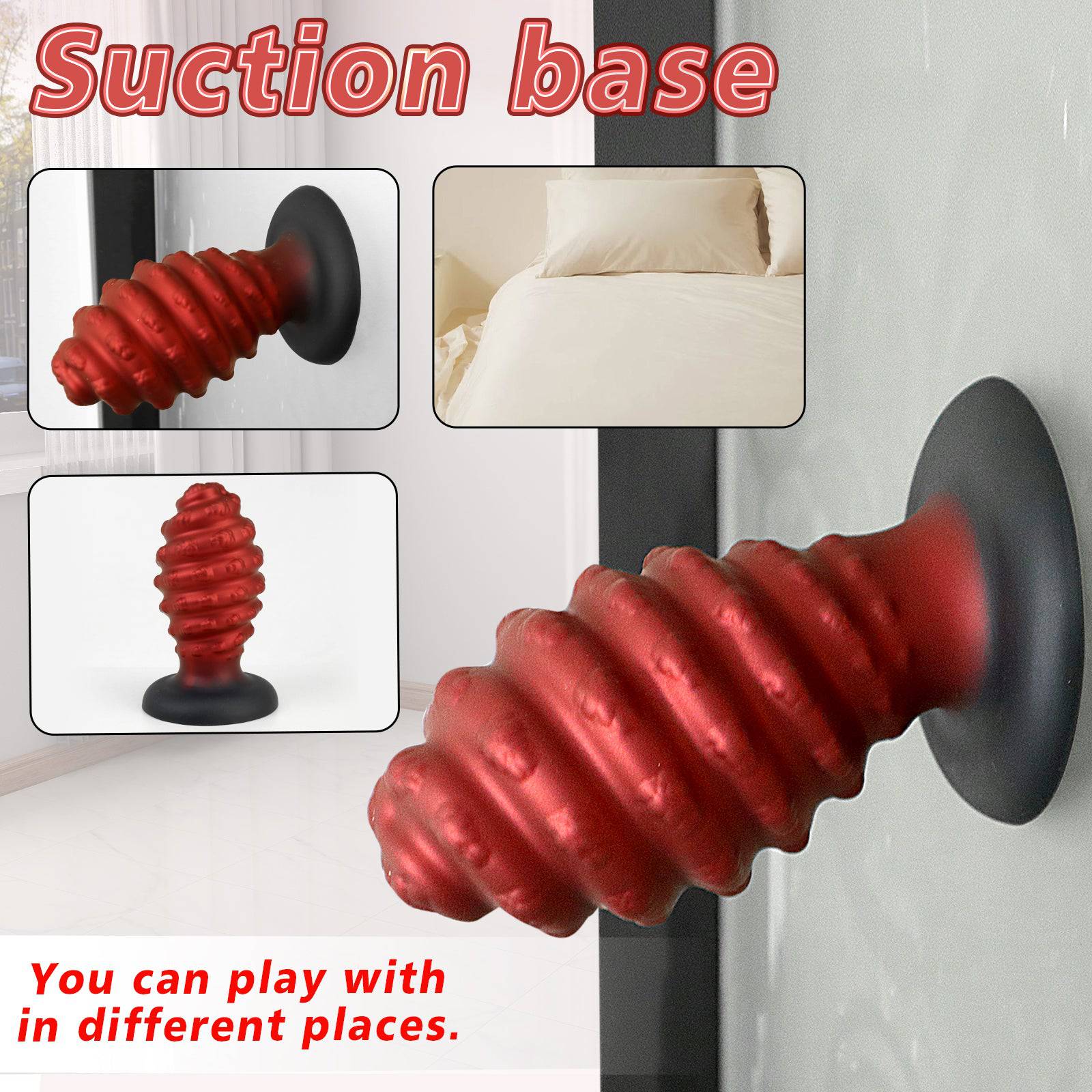 Conch Huge Screw Butt Plug - Tarisss Sex Toy Store