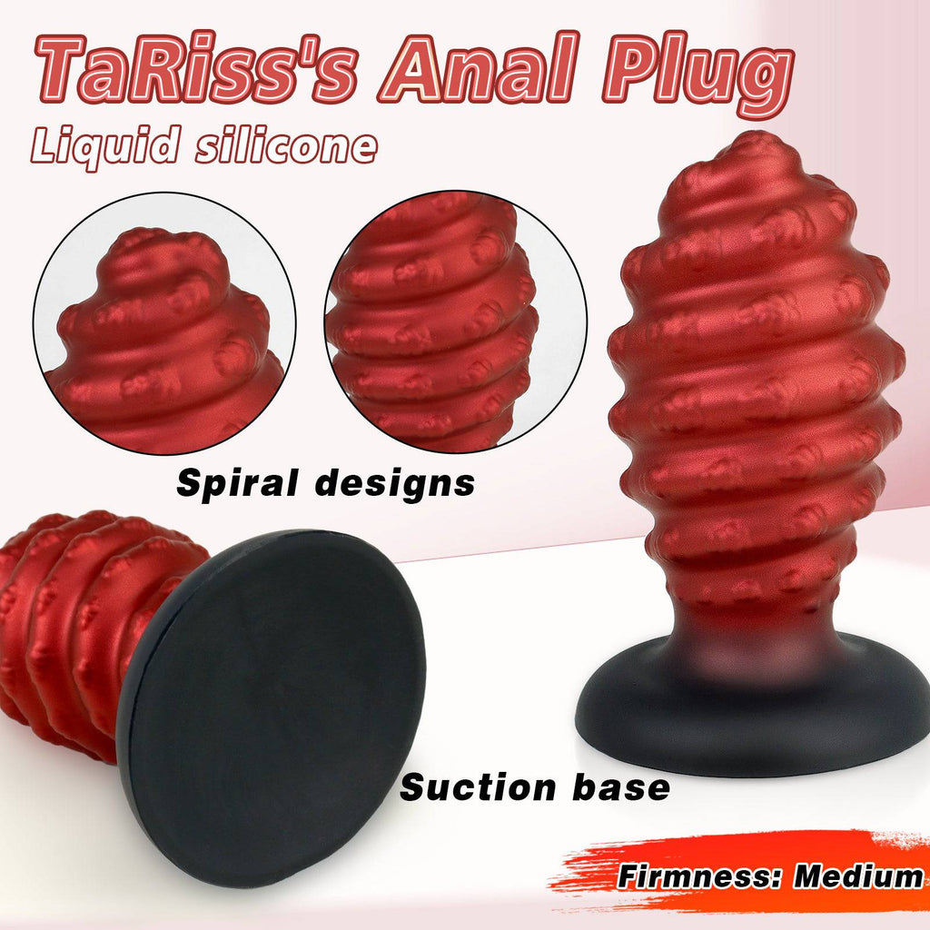 Conch Huge Screw Butt Plug - Tarisss Sex Toy Store