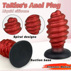 Conch Huge Screw Butt Plug - Tarisss Sex Toy Store