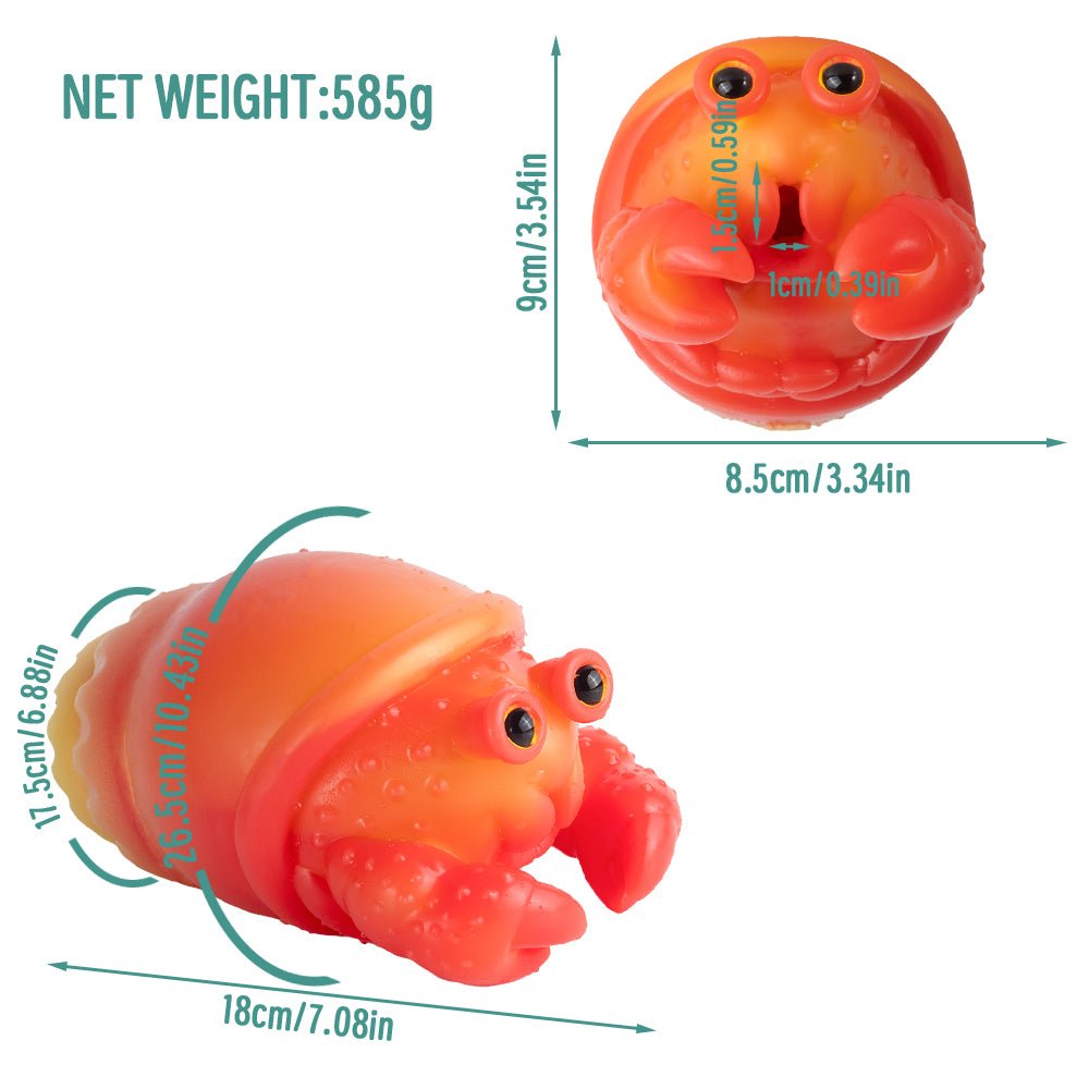 Crab - Inspired Ultra - Soft Silicone Pleasure Sleeve - Tarisss Sex Toy Store