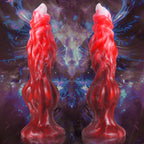 Crimson Lust Sculpted Silicone Plug - Tarisss Sex Toy Store