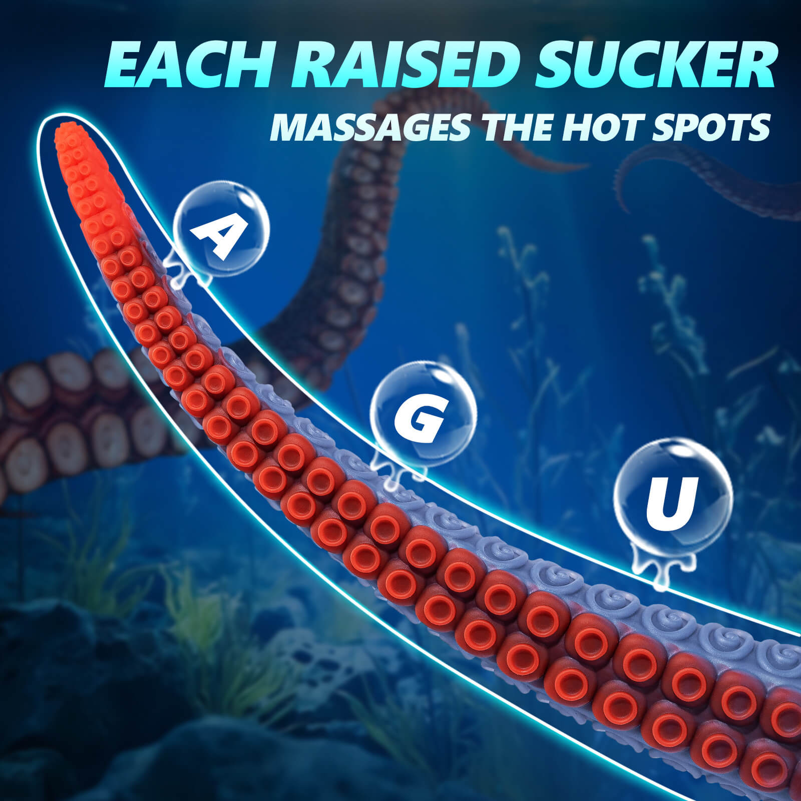 Crimzoth 19 Inch Silicone Super Long Tentacle Dildo - Tarisss Sex Toy Store