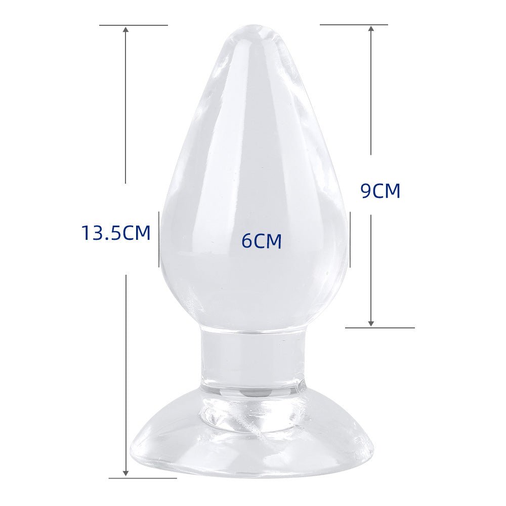 Crystal Series Silicone Anal Trainer Kit - 3 - Piece Graduated Plug Set - Tarisss Sex Toy Store