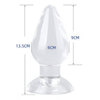 Crystal Series Silicone Anal Trainer Kit - 3 - Piece Graduated Plug Set - Tarisss Sex Toy Store