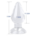 Crystal Series Silicone Anal Trainer Kit - 3 - Piece Graduated Plug Set - Tarisss Sex Toy Store