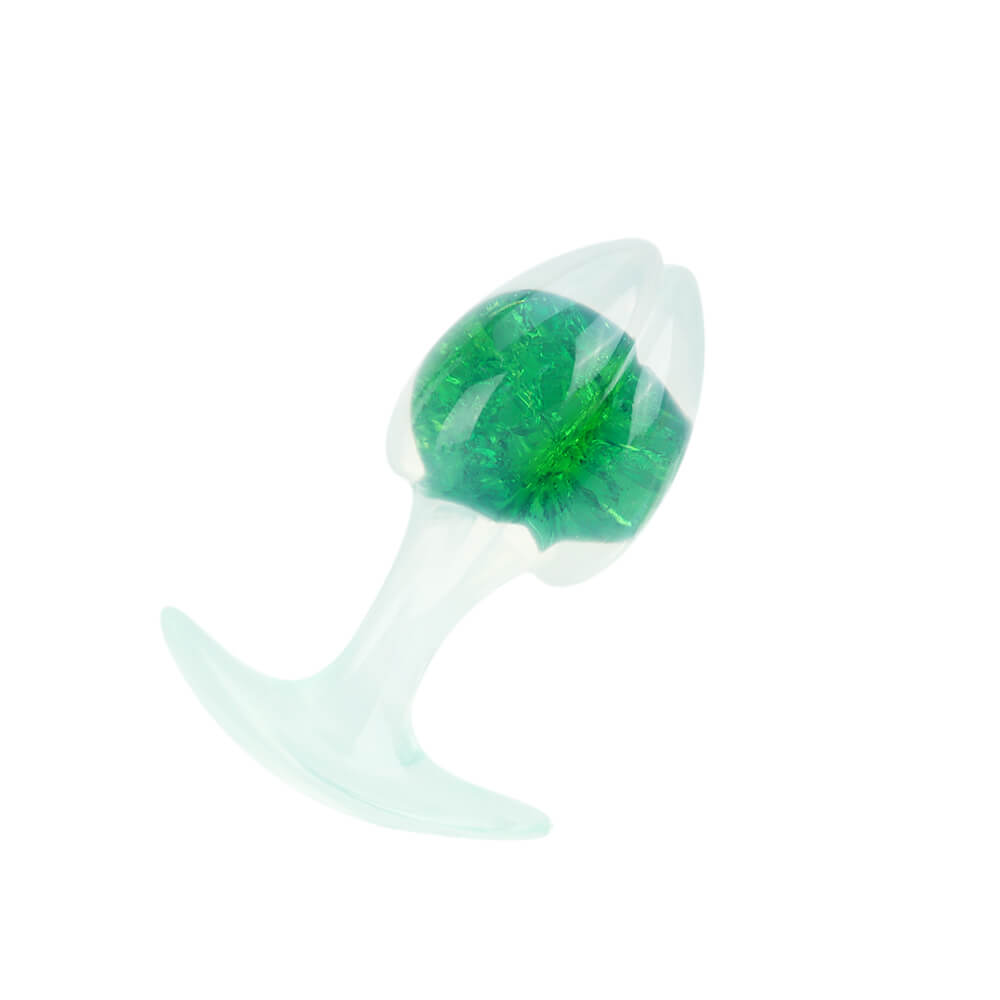 Crystal Silicone Wearable Butt Plug