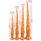 Worm - Long Butt Plug - Spiral Butt Plug - Deep Anal Toy