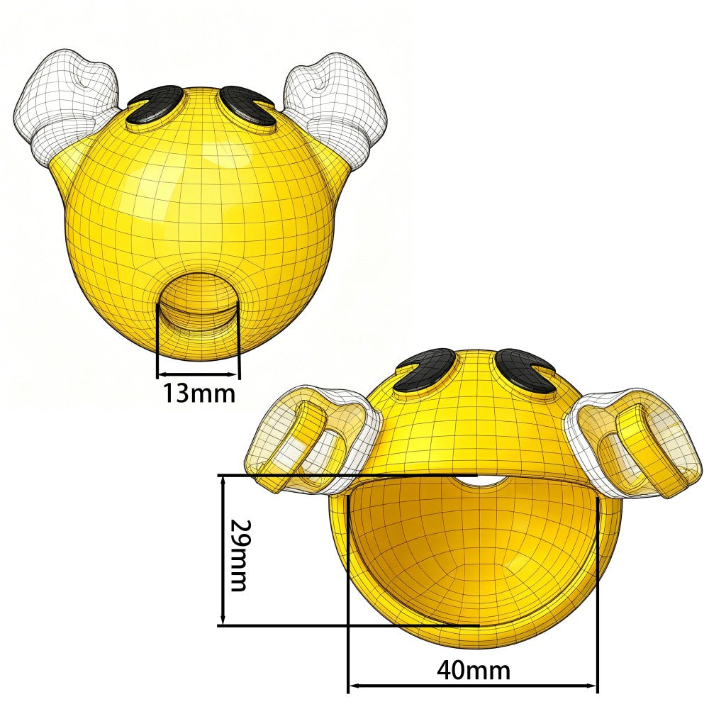 Retro Arcade Resin Chastity Cage – Cute Bite Design