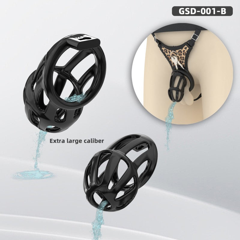 Modular Silicone Chastity Cage System | Remote Control Vibration & Adjustable Wearable Design (GSD D2)