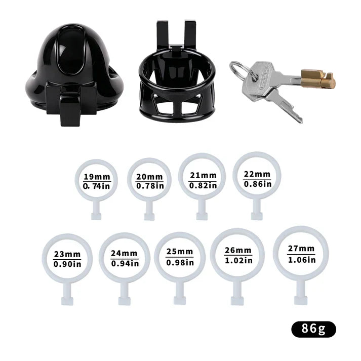 ABS Resin Shaft-Only Chastity Cage