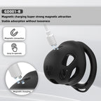 Electric Silicone Chastity Cage with Remote Control, Vibrating Plug & Harness