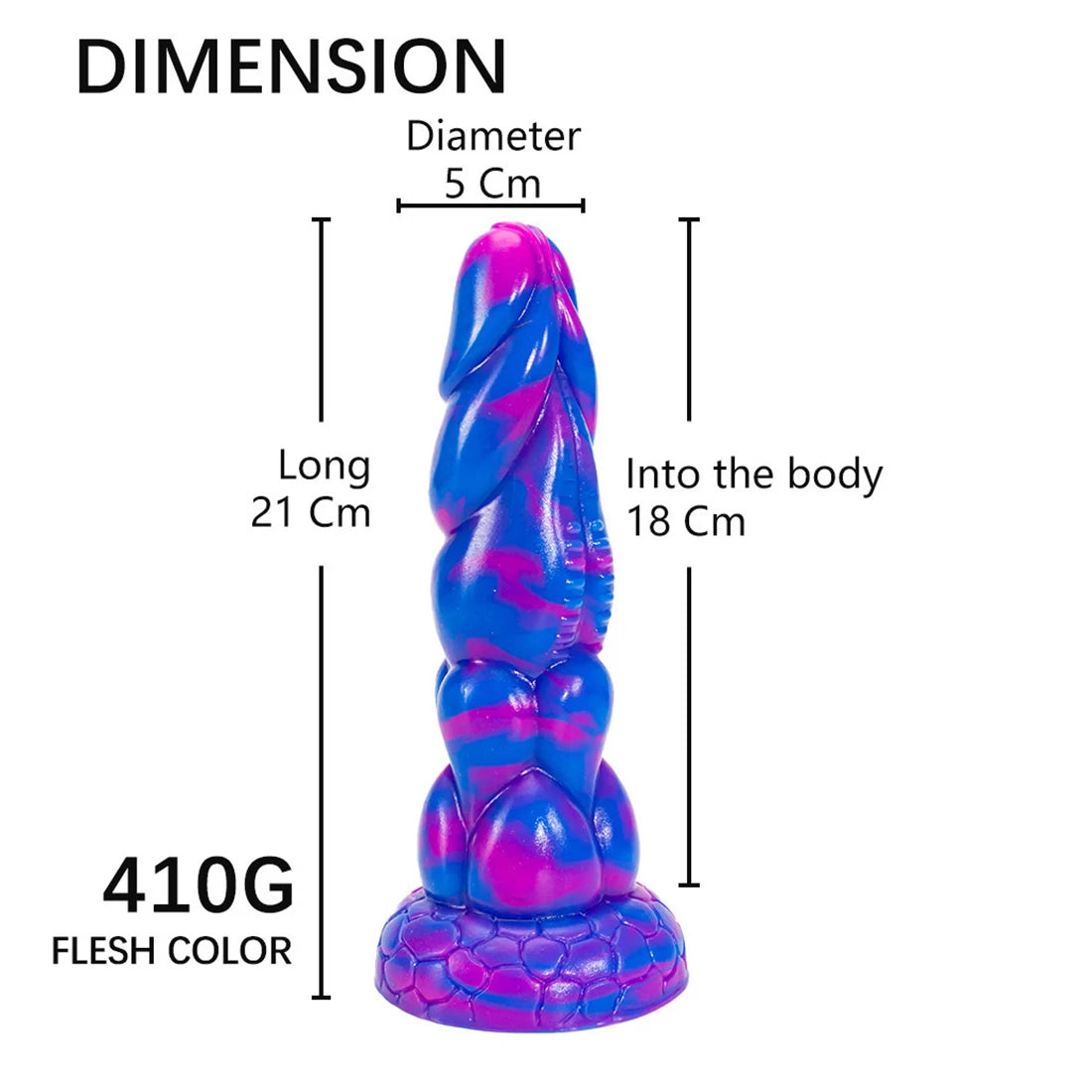 Realistic Monster Dildo - Exotic Big Anal Dildo Dilator G Spot Prostate Massage Milking