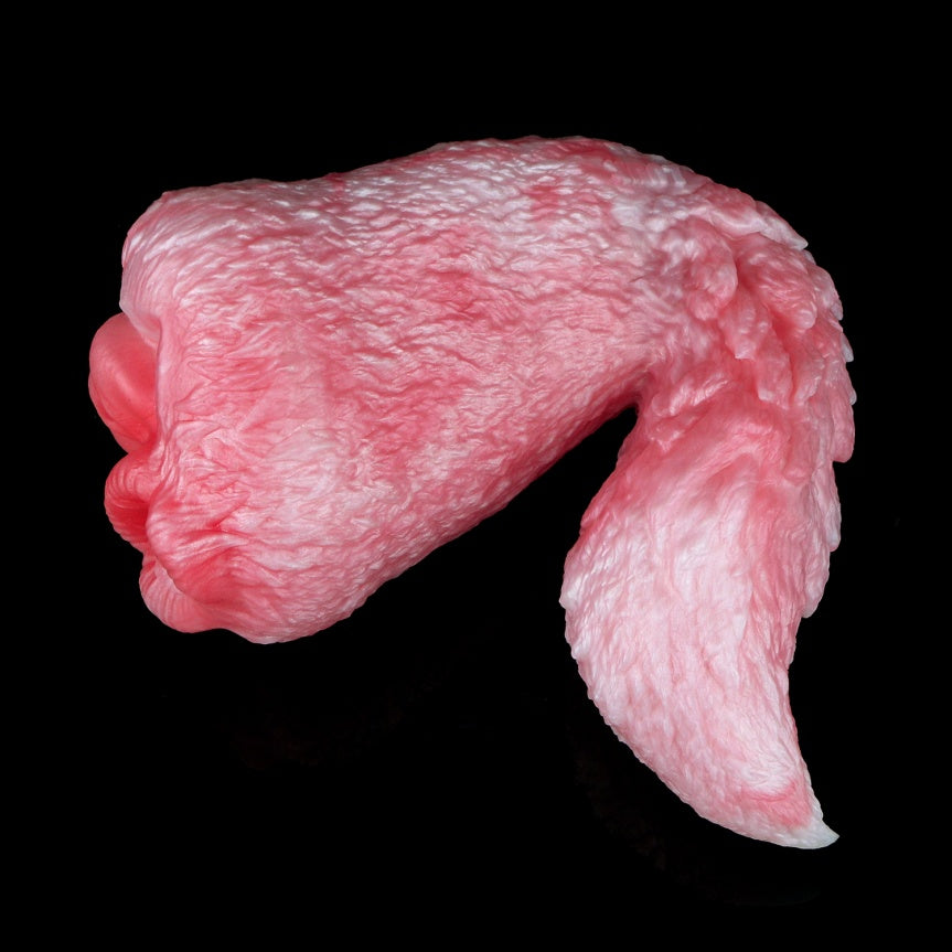 Spirit Fox Luna – Dual-Channel Fantasy Foxtail Pocket Pussy | Platinum Silicone