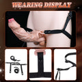 Fantasy Wearable Realistic Silicone Penis Sleeve – Male Ejaculation Control and Sex Toy Extension