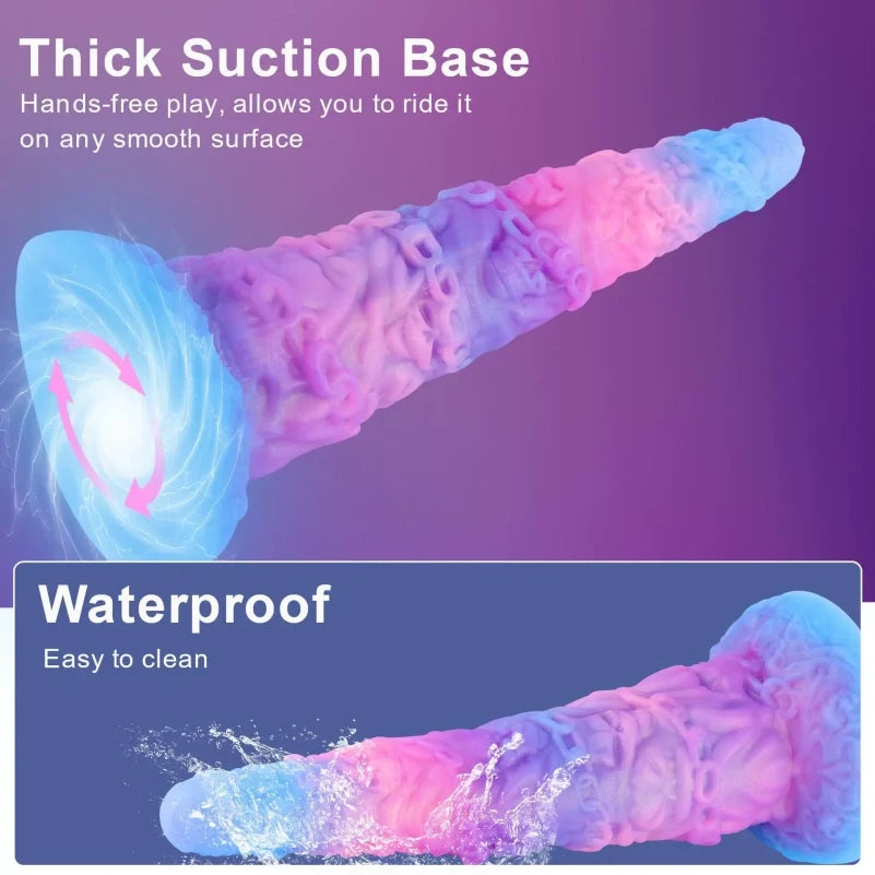 Giant Tentacle Dildo 15 Inch | Platinum Silicone Huge Butt Plug Fist Dildo for BDSM & G-Spot Fetish Play – Domlust