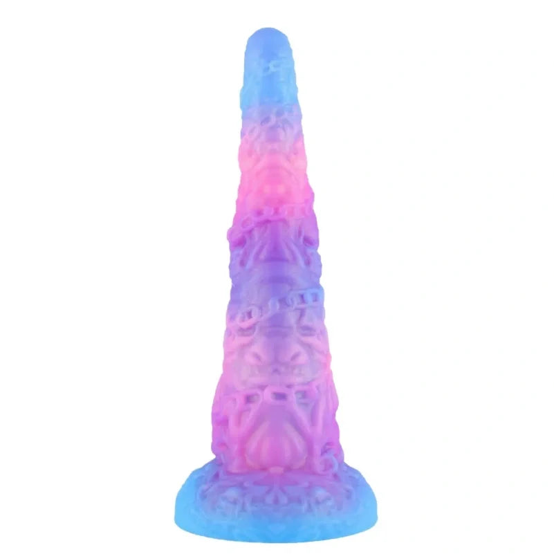 Giant Tentacle Dildo 15 Inch | Platinum Silicone Huge Butt Plug Fist Dildo for BDSM & G-Spot Fetish Play – Domlust
