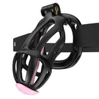 Damian - Chastity Cage With Belt