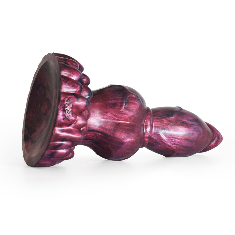 Dark Spirits 9 Inch Silicone Dog Knot Dildo - Tarisss Sex Toy Store