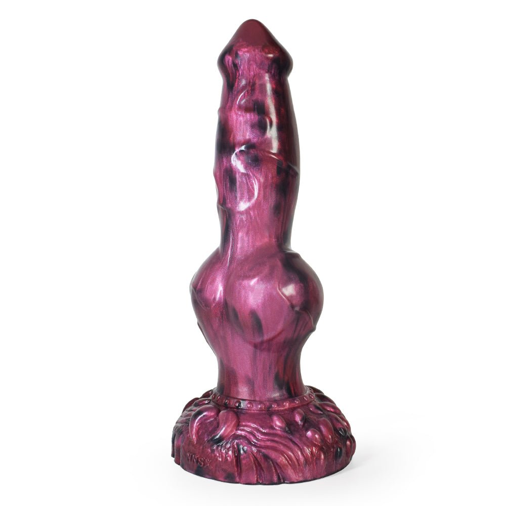 Dark Spirits 9 Inch Silicone Dog Knot Dildo - Tarisss Sex Toy Store
