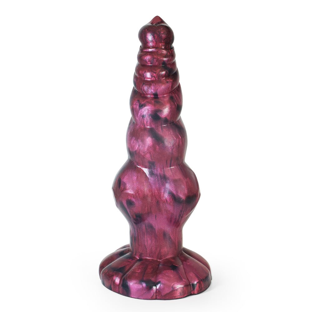 Dark Spirits 9 Inch Silicone Dog Knot Dildo - Tarisss Sex Toy Store