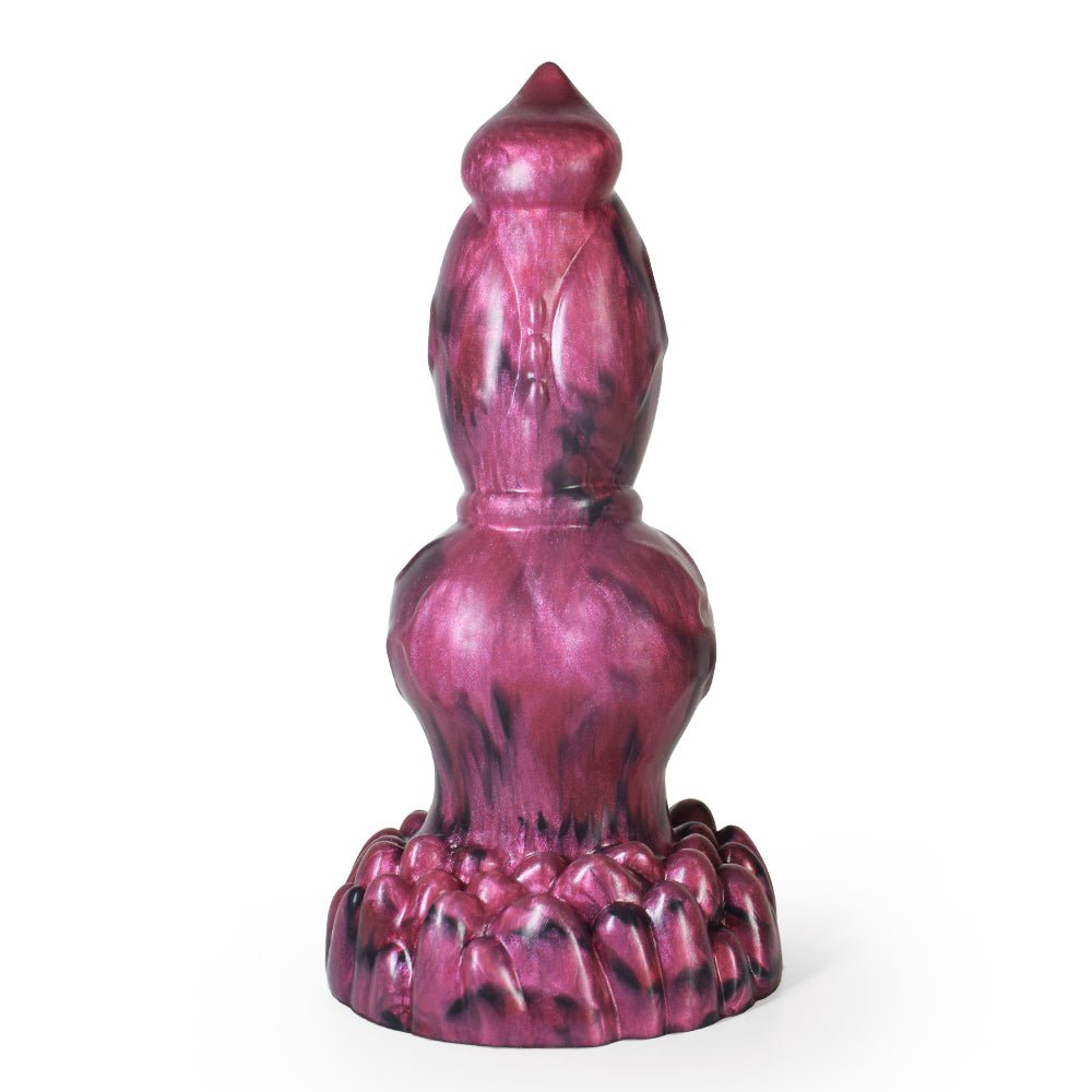 Dark Spirits 9 Inch Silicone Dog Knot Dildo - Tarisss Sex Toy Store