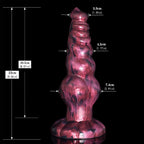 Dark Spirits 9 Inch Silicone Dog Knot Dildo - Tarisss Sex Toy Store