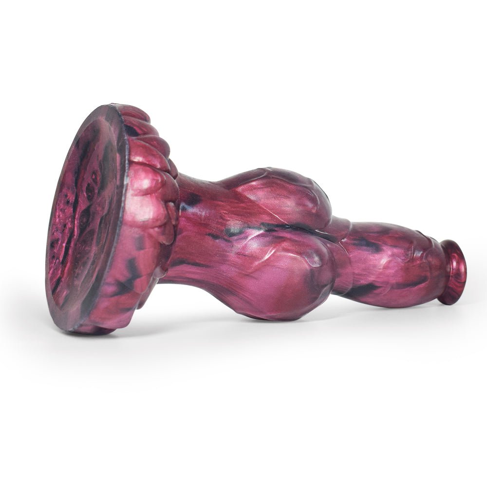 Dark Spirits 9 Inch Silicone Dog Knot Dildo - Tarisss Sex Toy Store