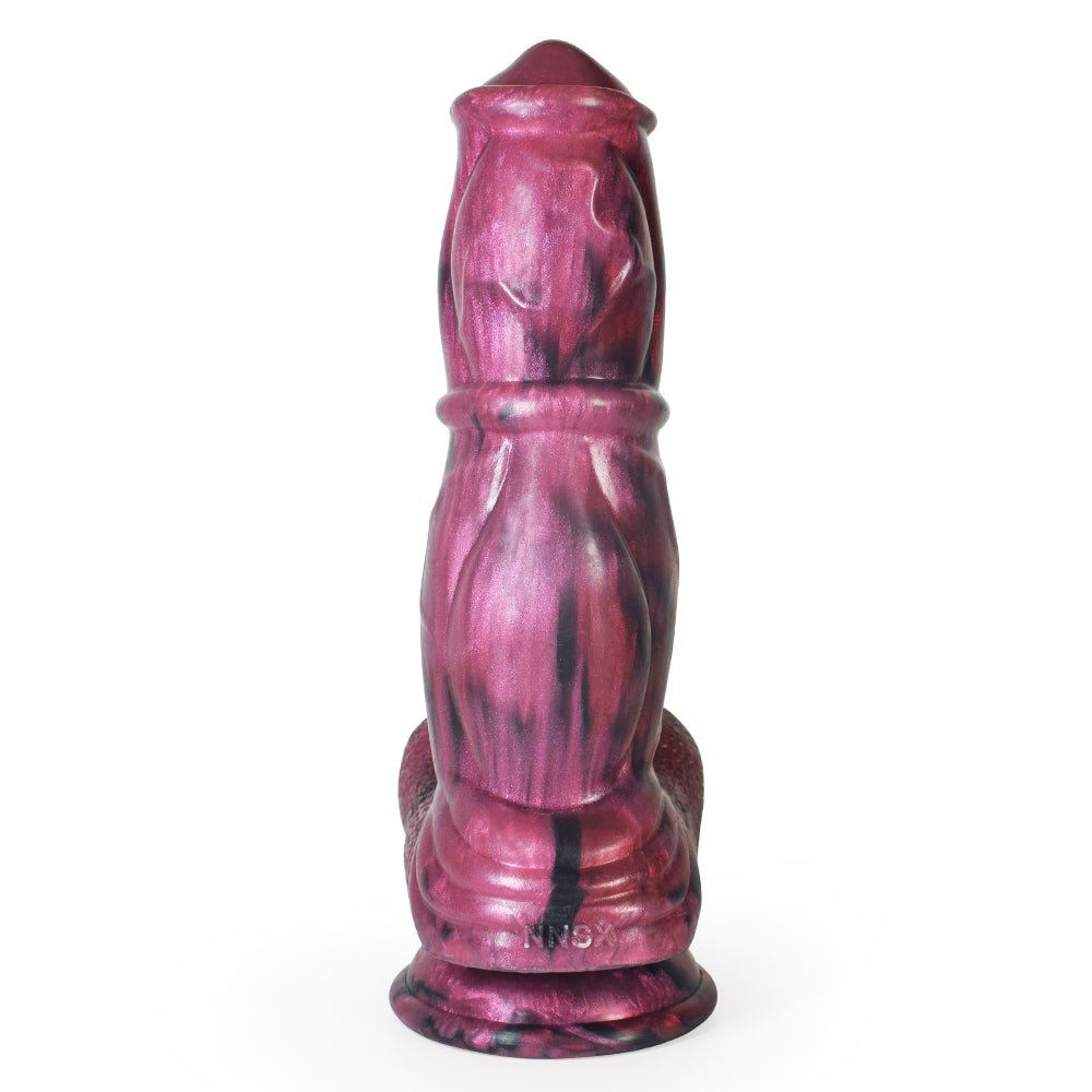 Dark Spirits 9 Inch Silicone Dog Knot Dildo - Tarisss Sex Toy Store