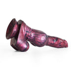 Dark Spirits 9 Inch Silicone Dog Knot Dildo - Tarisss Sex Toy Store