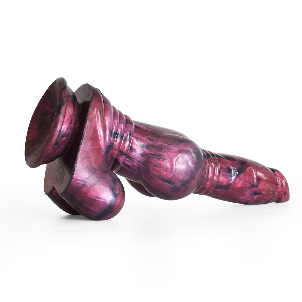 Dark Spirits 9 Inch Silicone Dog Knot Dildo - Tarisss Sex Toy Store
