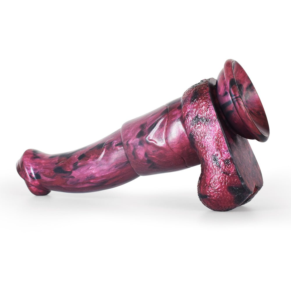 Dark Spirits 9 Inch Silicone Dog Knot Dildo - Tarisss Sex Toy Store