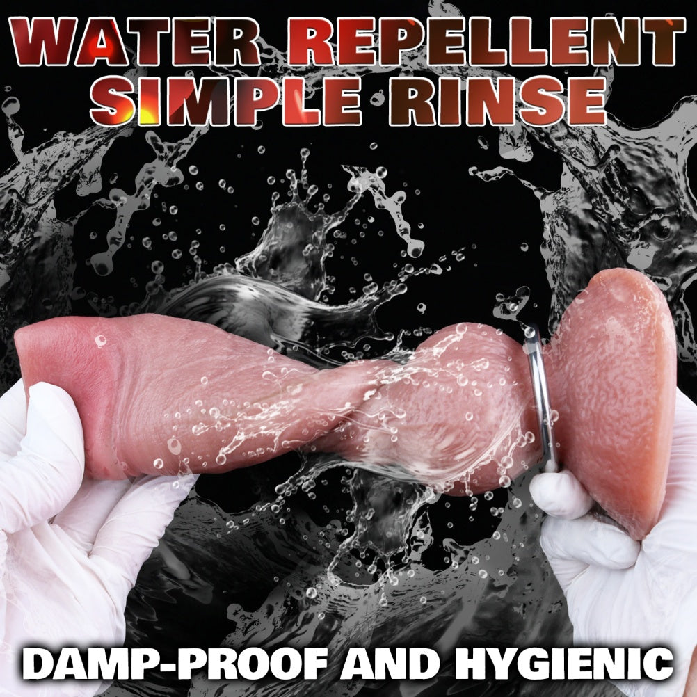 Ovipositor Dildo Realistic Silicone Fantasy Egg-Laying Sex Toy