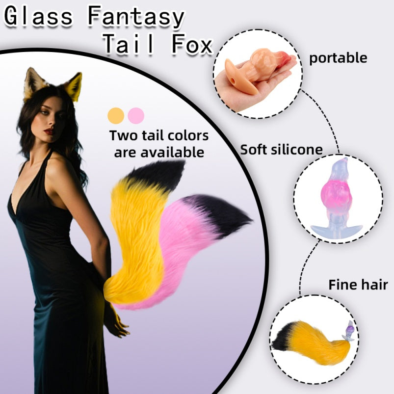 Insertable Fantasy Anal Butt Plugs Dildo – Silicone Sex Toys for Women with Anchor-Shaped Base