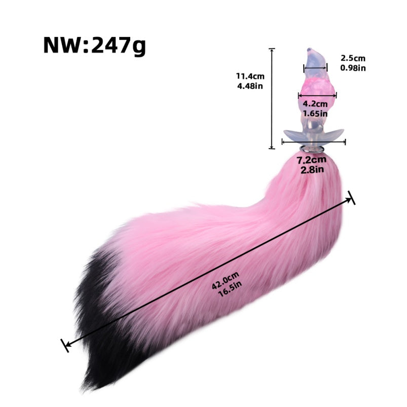 Insertable Fantasy Anal Butt Plugs Dildo – Silicone Sex Toys for Women with Anchor-Shaped Base